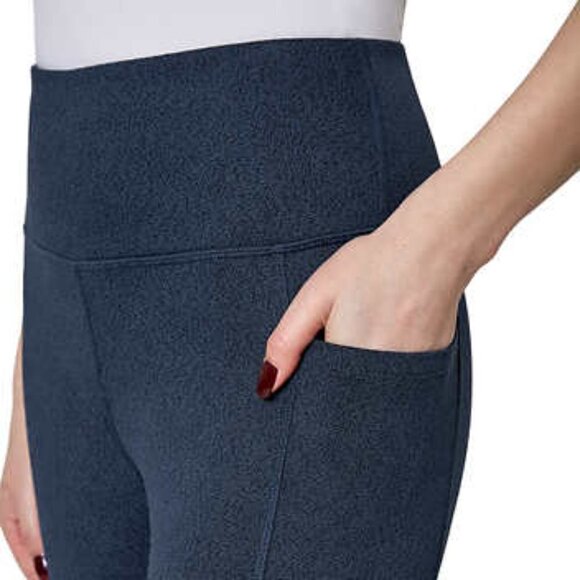 NEW Mondetta Brushed Jacquard Legging | Blue - Picture 4 of 5